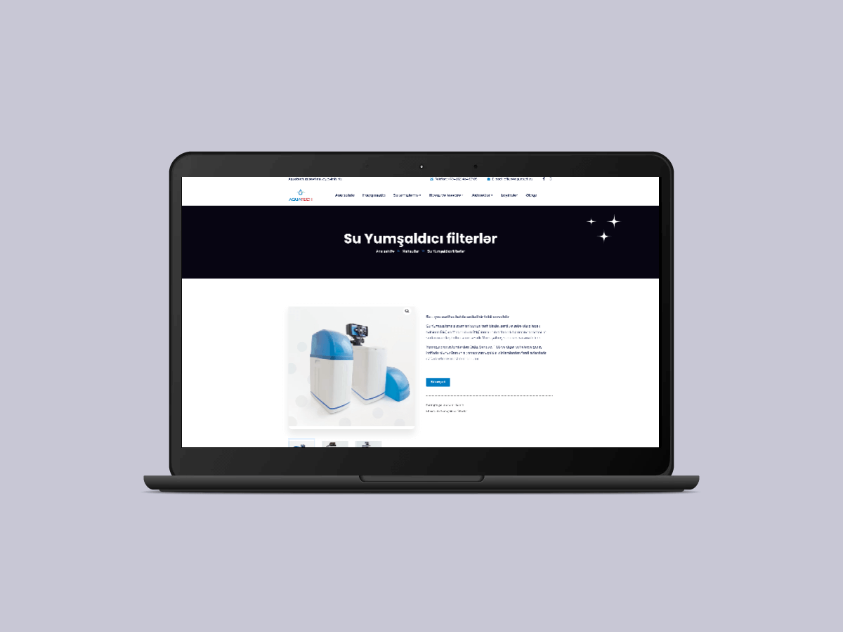 Hovuz, su sistemləri- WordPress sayt-by-etaks23 Hovuz, su sistemləri mağazası üçün hazırlanmış korporativ tipli WordPress Sayt-