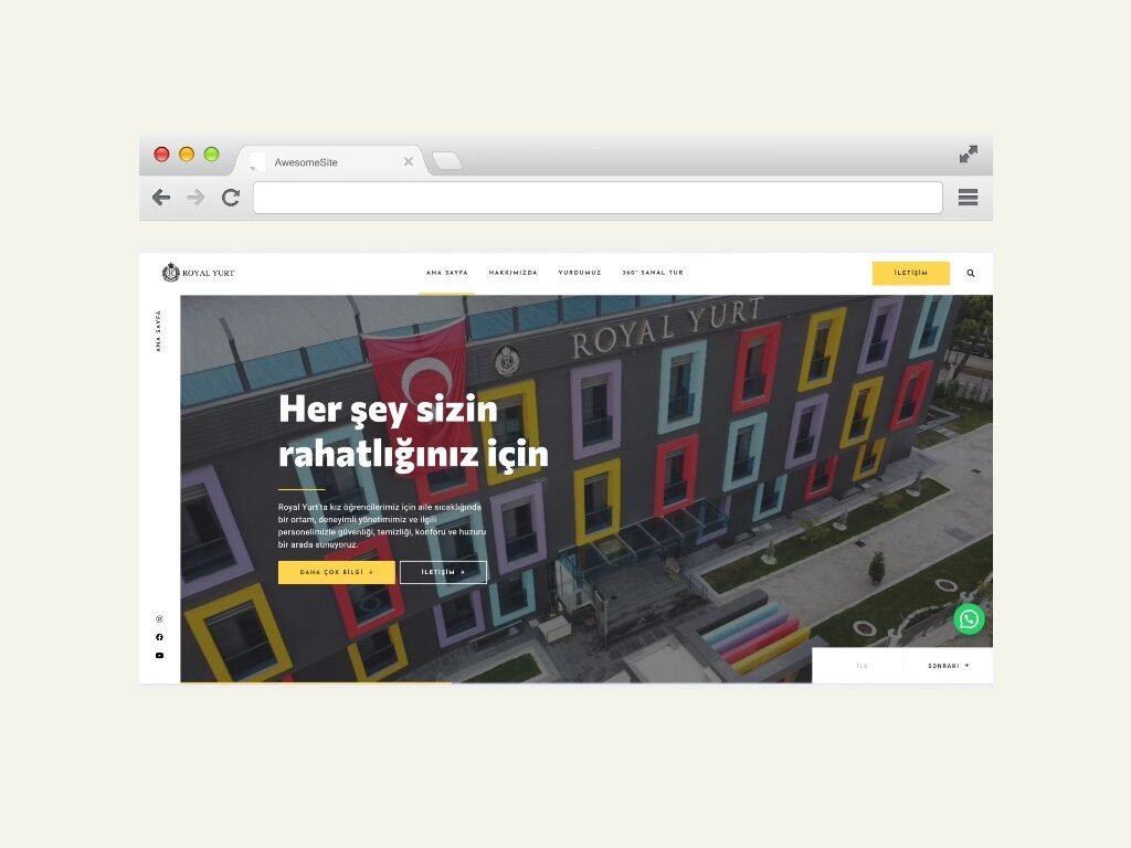 royalyurt – WordPress sayt-by-etaks-1 Royalyurt.com.tr- Tekirdağ Royal Kız Öğrenci Yurdu üçün etaks tərəfindən hazırlanmış korporativ tipli WordPress Sayt-2