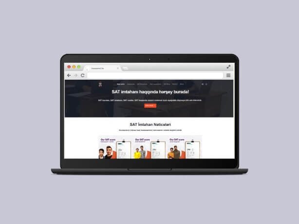WordPress: satkurslari.az – korporativ sayt – 2024