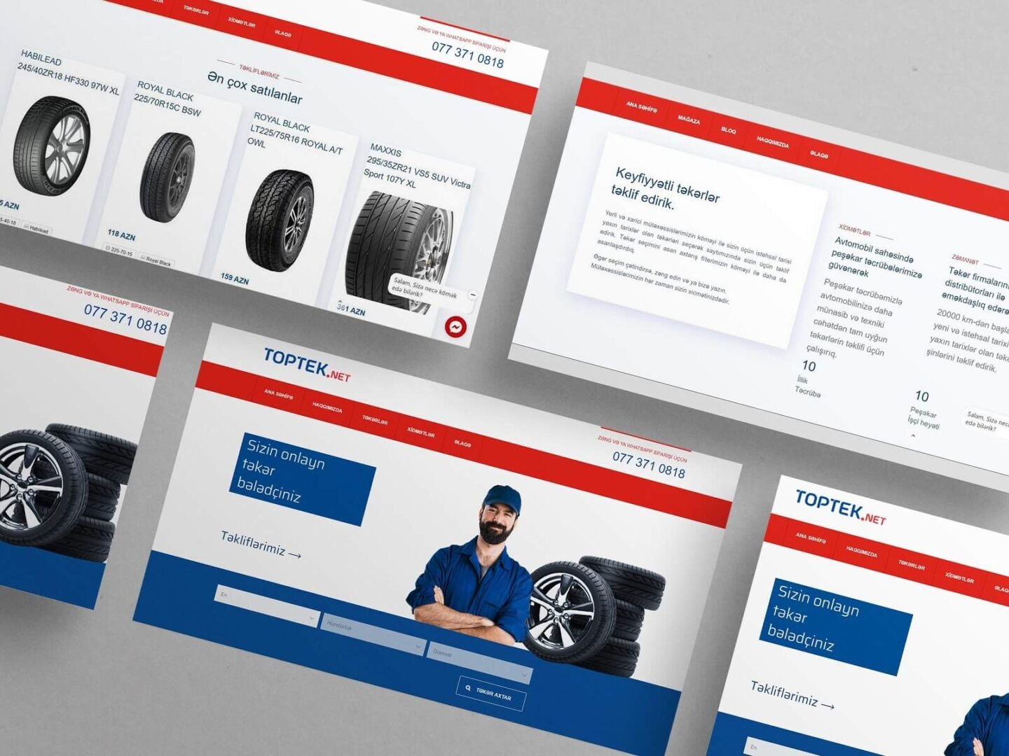 topteknet- WordPress sayt-by-etaks Toptek.net - üçün hazırlanmış korporativ, e-ticarət tipli WordPress Sayt-